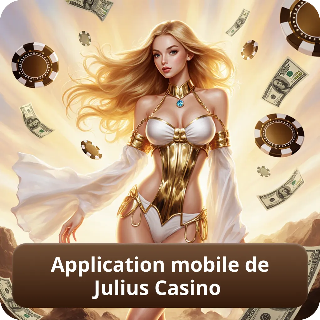 Application mobile de Julius Casino Julius Casino