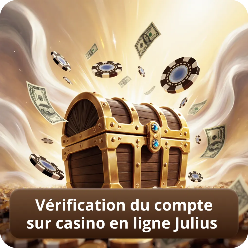 Vérification du compte sur Casino en Ligne Julius Julius Casino